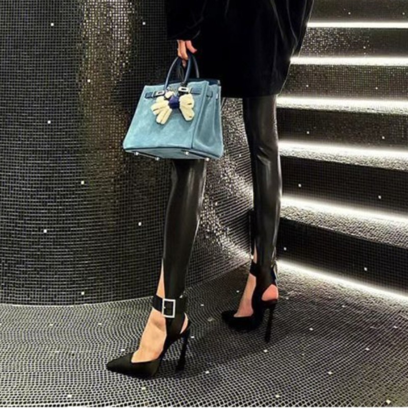 2026年春夏 レディース セクシー サテン ハイヒール ブ - Sandal Strappy Heeled のレビューと価格