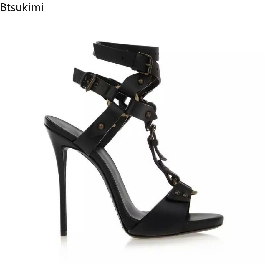 セクシーなサークルクロスストラップグラディエーターサンダルス - Sandal Strappy Heeled のレビューと価格